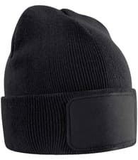 Image of Beechfield Kids Original Patch Beanie, unisex age 3-8ears, school hat, ski
