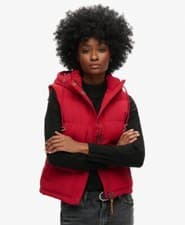 Image of Superdry Womens Everest Hooded Puffer Gilet