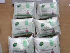 Image of PURE FACIAL SENSITIVE COMLETE FACE CLEANSING WIPES 6 X  PACKS JUST £9.39FREEPOST
