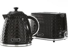 Image of Daewoo Argyle SDA1829 1.7 Litre 3kw Jug Kettle and 2 Slice Toaster All In One Ki