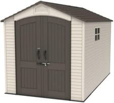 Image of Lifetime 60282 7x12 Ft Outdoor Storage Shed – Durable Weather-Resistant Spacious