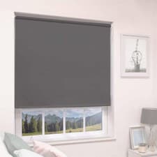 Image of BLACKOUT ROLLER BLIND 100% THERMAL PREMIUM BLACKOUT CHILD SAFE 240cm x 210cm