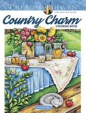 Image of Creative Haven Country Charm Coloring Book - 9780486821689