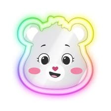 Image of Neon Wall Decor with Multicolored Ambient Lighting – USB Powered Light for ' ...