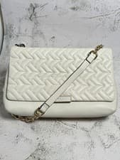 Image of Radley London Mill Bay Geo Flapover Crossbody Bag Chalk BNNW