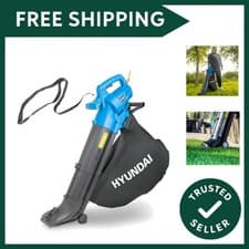 Image of 3000W Leaf Blower, Garden Vacuum & Mulcher, 45L Bag, 12m Cable, Variable Airs...