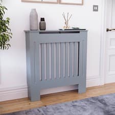 Image of Vida Designs Chelsea Radiator Cover, Grey
