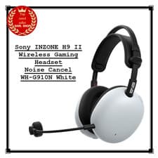 Image of Sony INZONE H9 II Wireless Gaming Headset Noise Cancel WH-G910N White