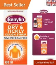 Image of Targeted Relief Cough Syrup | 300ml for Dry & Tickly Coughs - Family Friendly