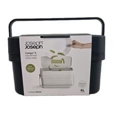 Image of Joseph Joseph Compo 4 Easy Fill Compost Bin Food Waste Caddy Adjustable Air Vent