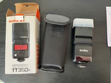 Image of Godox TT350f Mini TTL HSS 2.4GHz Mini Camera Flash Fuji - Black