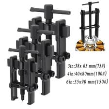 Image of 2 Jaw Gear Pulley Bearing Puller Remover Hand Tool 3" 4" 6" Small Leg Mechanics