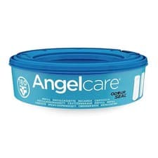 Image of Angelcare Nappy Bin Refill Cassette Compatible Disposal System 1 Pack