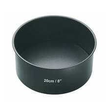 Image of MasterClass Non-Stick Loose Base Deep 20cm (8") Round Cake Pan