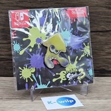 Image of Splatoon 3 Yellow Squid Pin Enamel Badge For Pre-order Nintendo Switch Game New