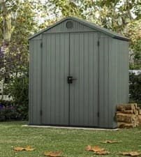 Image of Keter Darwin 6X4 Garden Storage Shed House Outdoor Waterproof Tool Bin Bike Stor