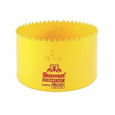 Image of Starrett Fast Cut Bi-Metal Holesaw 14mm-152mm hole saw or arbors