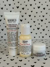 Image of Kiehls Ultra Facial Cleanser 30Ml, Crème 30Ml & Facial Cream 7 Ml