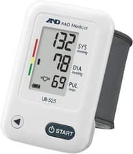 Image of A&D UB-525 Wrist Blood Pressure Monitor | NHS Supplied | BIHS Validated
