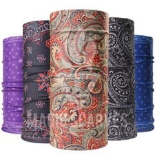 Image of Neck Warmer Snood Scarf Gaiter Tube Balaclava Comfortable Bandana Face Mask