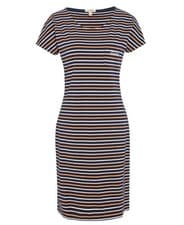 Image of Barbour Harewood Striped Dress, Multicoloured, Lightweight. Womans Size 8 UK.
