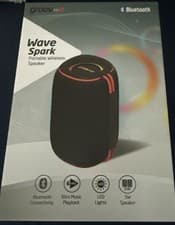 Image of Groove - E Wave Spark Portable Wireless Speaker Brand New Sealed In Box