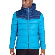 Image of Dare2B Elite Hot Shot Mens Insulated Jacket Blue Outdoor Walking Padded Coat