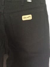 Image of Wrangler “Texas” Straight Leg Jeans Black W36 L32