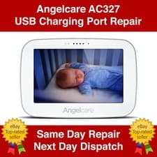 Image of Angelcare AC327 AC337 AC320 Baby Monitor USB Charging Port Repair Service