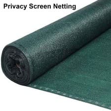 Image of 200gsm Privacy Screen Netting Garden Screening Windbreak Fencing 90% Shade Net
