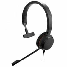 Image of Jabra Evolve 30 II 5393-823-309 Black Over the Ear Headset - Work - Brand New