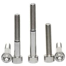 Image of M4 M5 M6 A2 STAINLESS STEEL TORX CAP SCREWS SIX LOBE HEXOBULAR DRIVE DIN 912