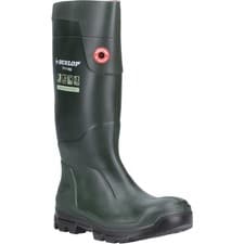 Image of Dunlop TerraPro Full Safety Wellington Black Lightweight and flexible Purofort