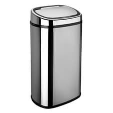 Image of Dihl 58 & 68 Litre Large Chrome Automatic Kitchen Sensor Bin Touchless Waste