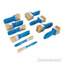 Image of Silverline DISPOSABLE Paint Brushes -Paint Brush -ANY SIZE & QUANTITY / Bulk Buy