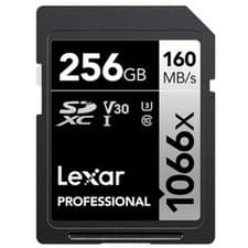 Image of Lexar Professional 1066x SDXC UHS-I Card 256GB LSD1066256G-BNNNG