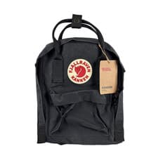 Image of Fjallraven Kanken Mini Backpack Black Classic 7L Seat Pad Included