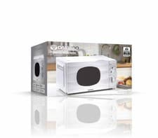 Image of Daewoo 20L Manual Microwave 700W White Solo Countertop Oven SDA2095 Defrost