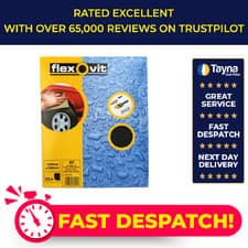 Image of Wet And Dry Paper P80 X 25 66254471692 Flexovit Genuine Top Quality Product New