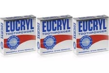 Image of Eucryl Tooth Powder Original Flavour Powerful Stain Removal 50g Pack 3