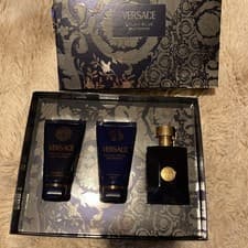 Image of Versace Pour Homme Dylan Blue Gift Set 50ml EDT + 50ml A/S Balm + 50ml Perfumed