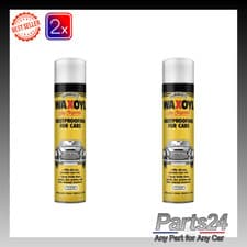 Image of 2x Hammerite Waxoyl Clear Aerosol 400Ml 5092943 New