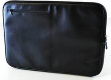Image of iLuv Premium Festival 15 Inch Laptop Sleeve Macbook Pro Black UPVC Leather