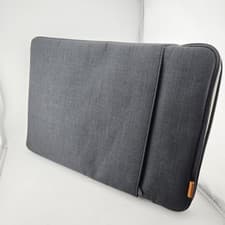 Image of Inateck Laptop Sleeve Case Dark Grey Protective Zipped Cover 15 Inch