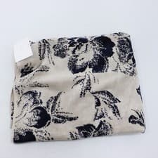 Image of Ted Baker Glitch Floral Bath Sheet Navy Luxury Cotton Towel Large