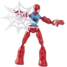Image of Spider-Man Bend and Flex Scarlet Spider Action Figure