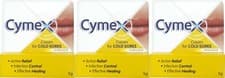 Image of Cymex Cream For Cold Sores Offers Effective Fast Relief - 5G - 3 PACKS