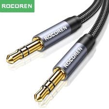 Image of 2m AUX 3.5mm Stereo Jack to Jack Audio Cable Lead Gold