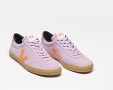Image of NIB VEJA Volley Suede Sneaker Tennis Shoes Purple Orchid Fury Women Sz 40 9 NEW