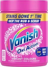 Image of Vanish Gold Oxi Action Laundry Booster and Stain Remover Powder for Colours, Rem